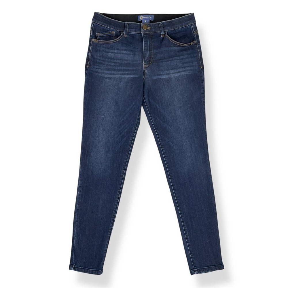 Democracy Jeans Women 8 (31x27) Dark Blue Skinny Absolution Stretch